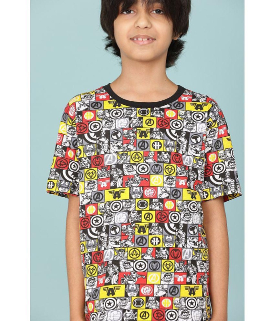 Rydho - Multicolor Cotton Boys T-Shirt & Trackpants ( Pack of 1 ) - None