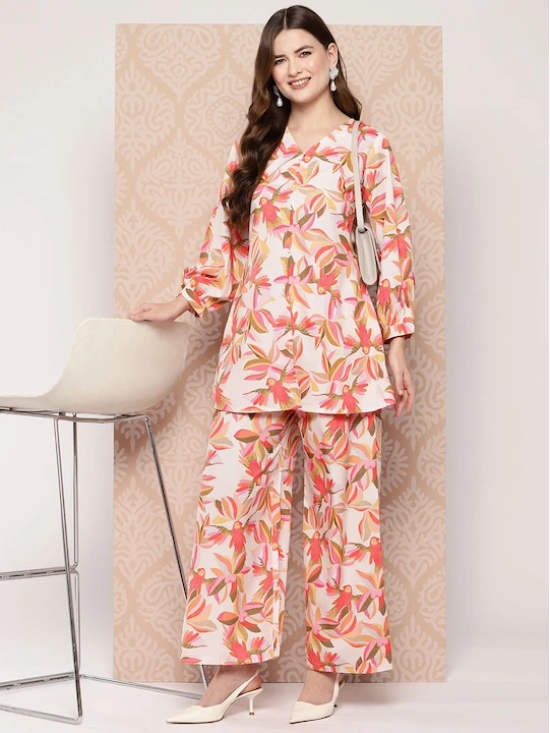 Women Printed Ethnic Tunic with Palazzos