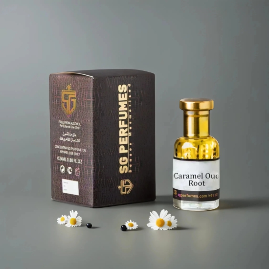 Caramel Oud Root Premium Attar - SG Perfumes | 12ml & 24ml-12ml