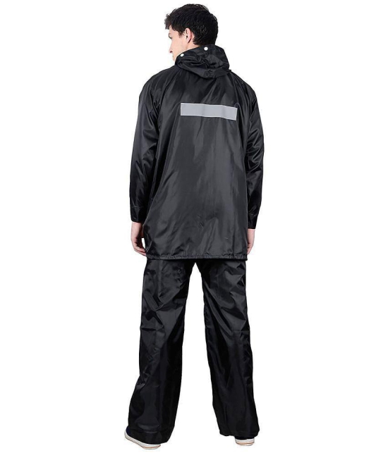 Goodluck Raincoat Set - Black - None