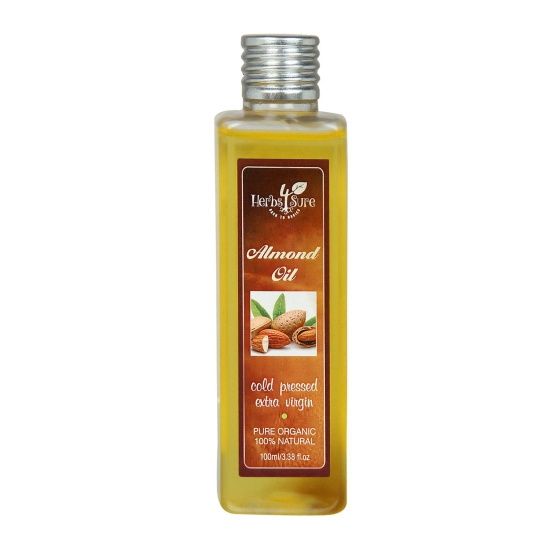 COLD PRESSED WOOD PRESSED VIRGIN SWEET ALMOND OIL (edible)-100ML