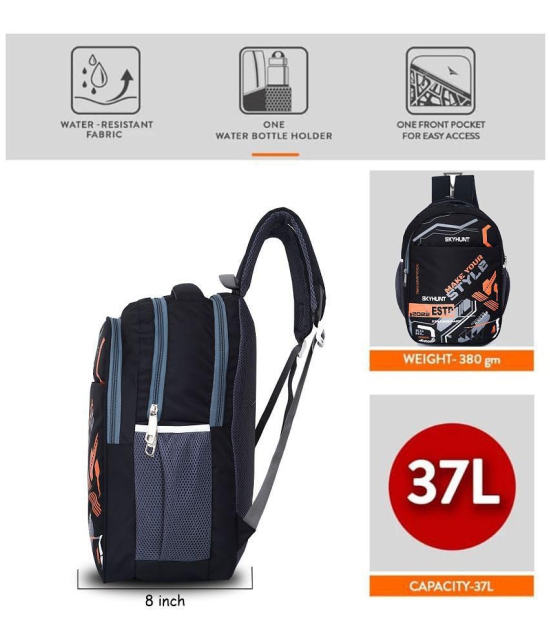 skyhunt 37 Ltrs Black Laptop Bags