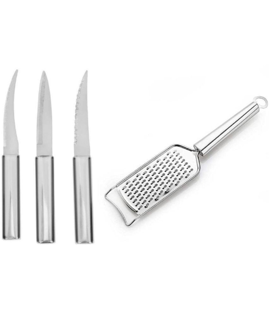 Analog kitchenware - Silver Stainless Steel 1 ( Set of 4 ) - Silver