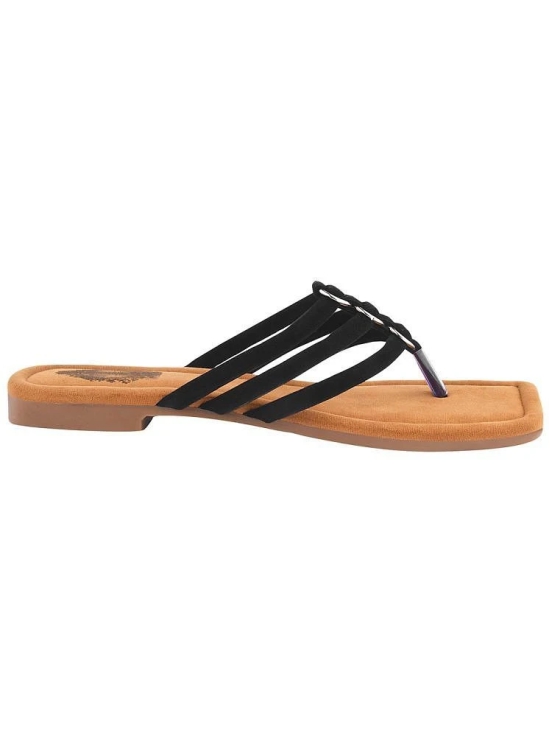 Shoetopia Black Womens Flats - None