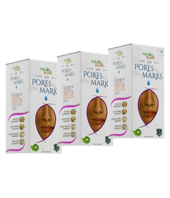 Nature Sure Pores & Marks Oil Cleanser 300 mL Pack of 3