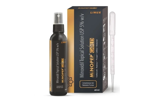 Minopep Gold Topical Solution, 60ml