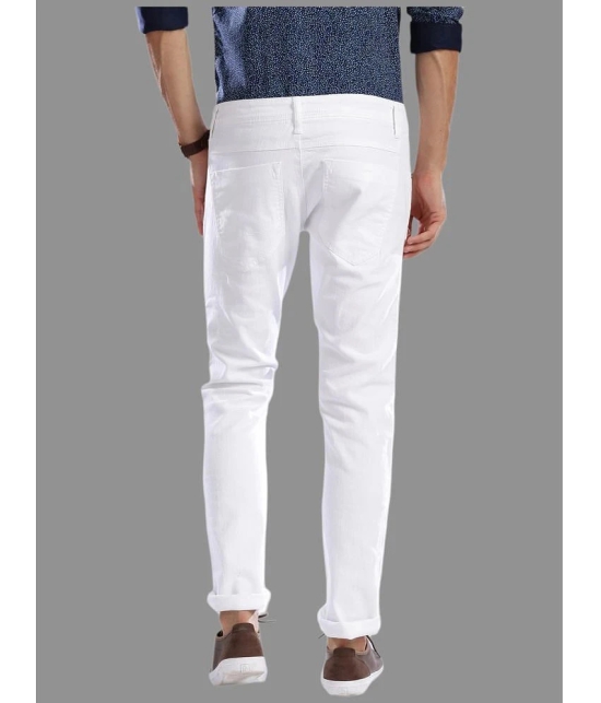 x20 - White Denim Slim Fit Mens Jeans ( Pack of 1 ) - None