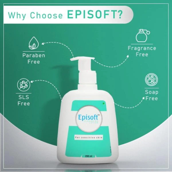 Episoft Cleansing Lotion, 250ml