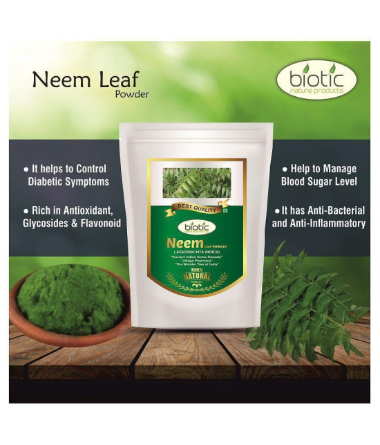 Biotic Bhringraj, Neem and Brahmi Powder - 300 gms(100 gms Each) Hair Mask 300 g Pack of 3