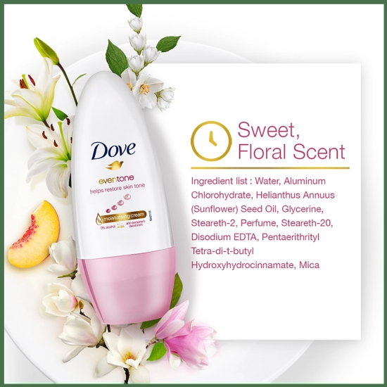 Dove Deodorant Roll On For Women - Eventone, 50 Ml