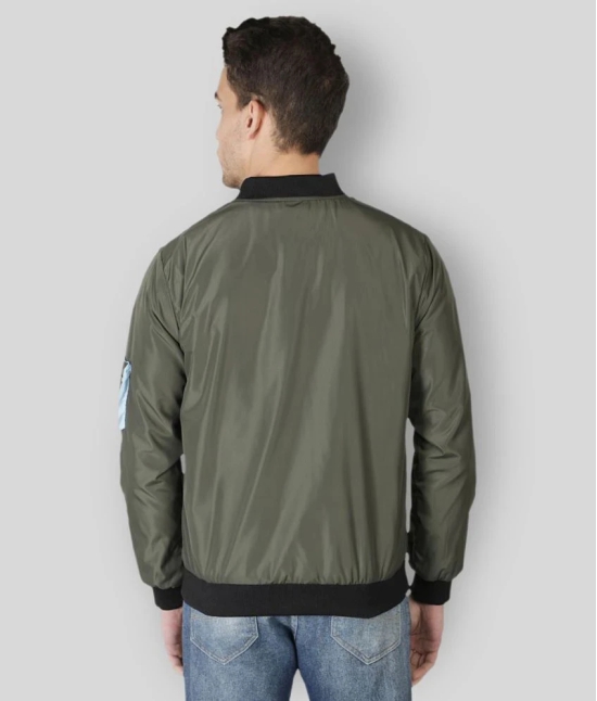 NUEVOSPORTA - Green Polyester Regular Fit Mens Casual Jacket ( Pack of 1 ) - None