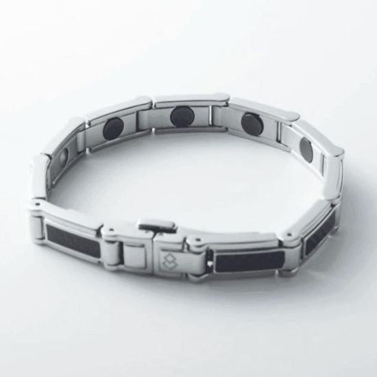 Colantotte Loop Carbolay Magnetic Bracelet-M