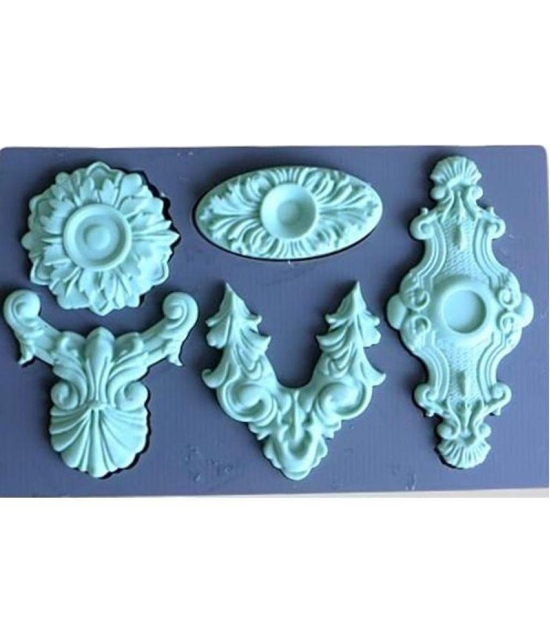 Craftial curve Silicone Moulds 210 mL - Light Blue