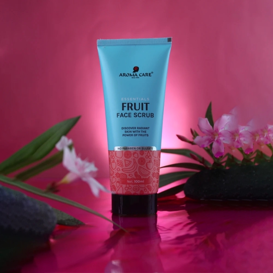 Aroma Care Essentials Fruit Face Scrub, 100 ml