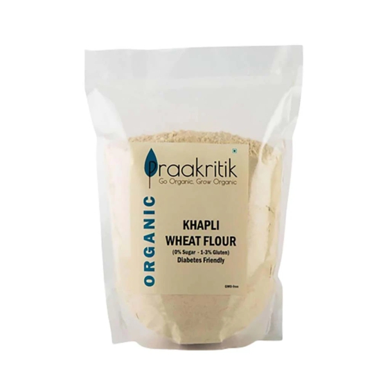 Praakritik Organic Khapli Atta, 900 Gm