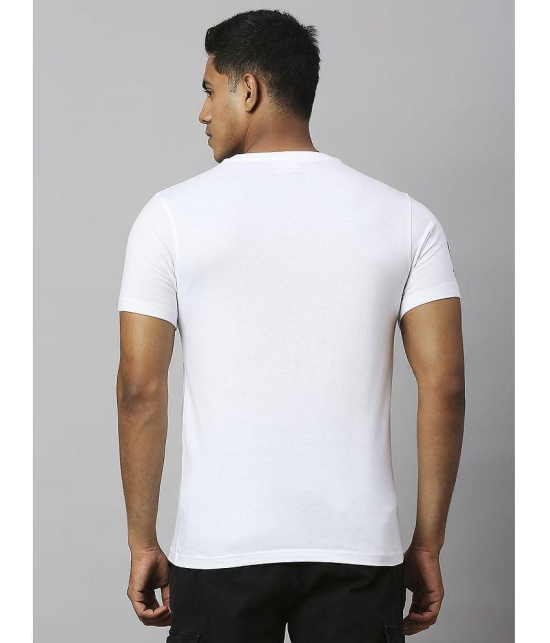 FanCode - White Cotton Regular Fit Men's Sports T-Shirt ( Pack of 1 ) - None