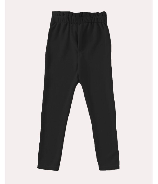 Addyvero Regular Fit Girls Black Trousers - 4-5 Years