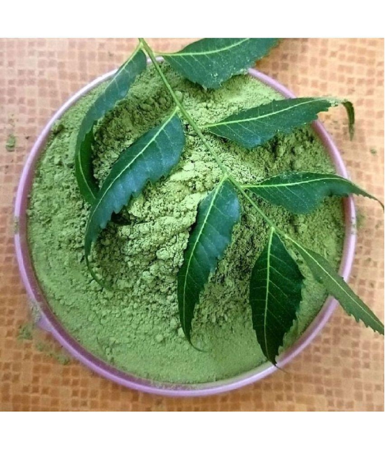 MYGODGIFT  Neem Patta Powder - Azadirachta Indica - Neem Leaves  200 gm