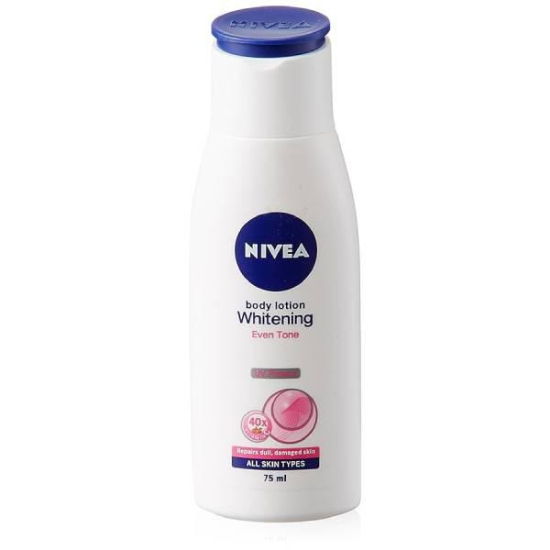 Nivea Whitening Even Tone Uv Protect Body Lotion 75 Ml