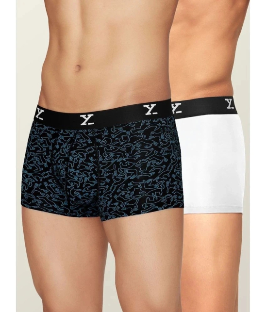 XYXX - Multicolor Modal Mens Trunks ( Pack of 2 ) - None