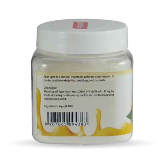 Puramio Agar Agar Powder, (Perfect for Jelly & Desserts 100% Pure Powder), 175 gm