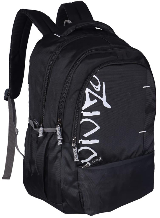 VIVIZA V-94 CASUAL BACKPACK FOR MEN AND WOMEN BLACK