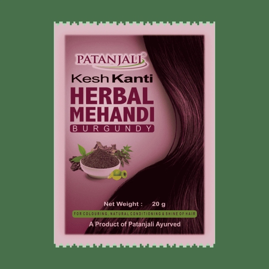 KESH K. HERBAL MEHANDI (BURGUNDY) 15GM-T