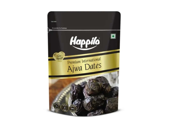 Happilo Premium International Ajwa Dates Value Pack 500g