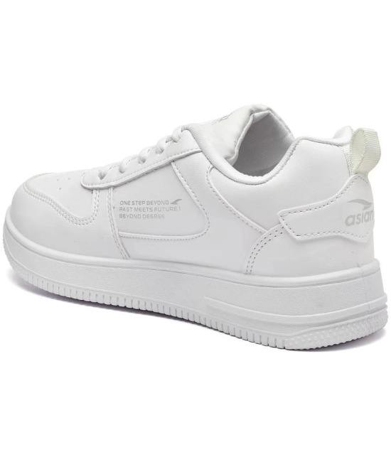 ASIAN THUNDER-03 White Mens Sneakers - None