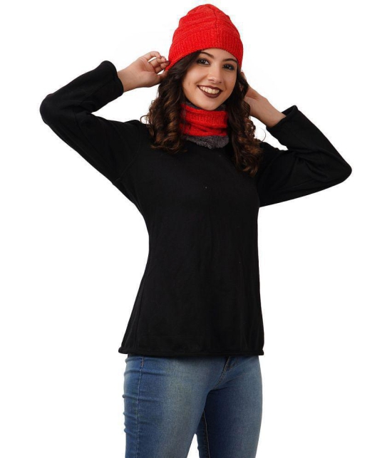 PENYAN - Red Woollen Womens Cap ( Pack of 1 ) - Red