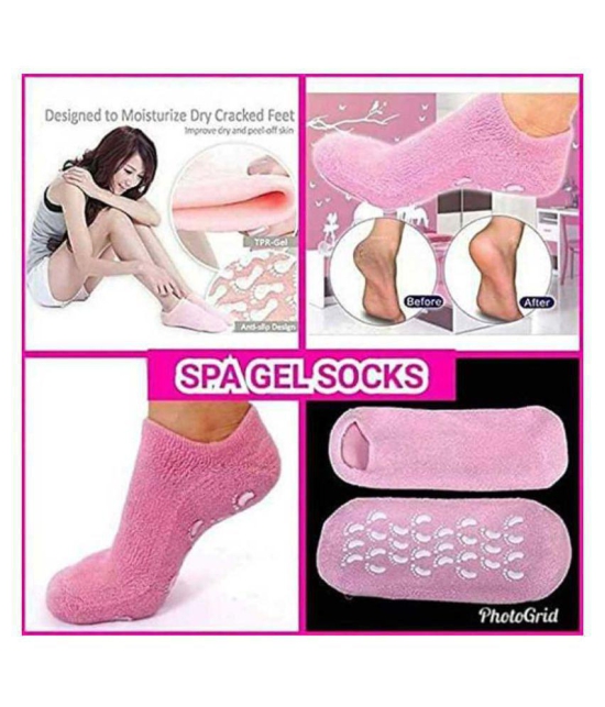 ME Spa Gel Socks For Skin Repair Cracked Heel Moisturizing Treatment - Pair (2 Pcs) - None