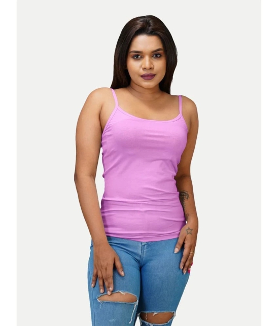 Radprix Cotton Camisoles - Pink Single - None