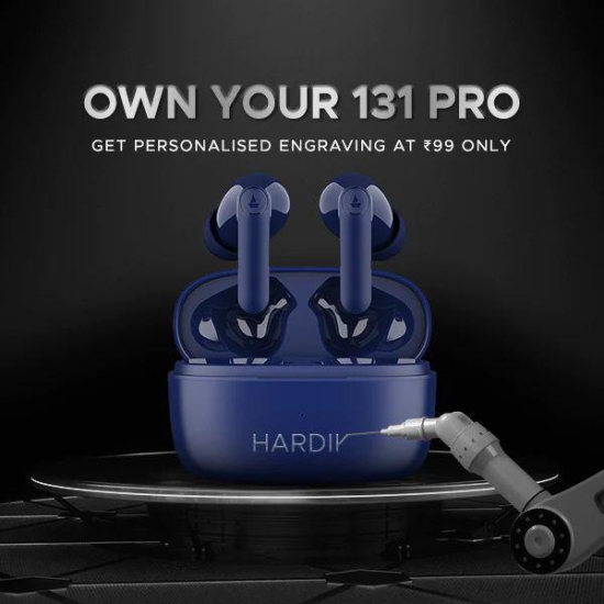 boAt Airdopes 131 PRO | Wireless Earbuds with ENx™ Noise cancellation technology, BEAST™  mode, 55 Hours of battery life, IPX5 Sweat & Water Resistance Blue