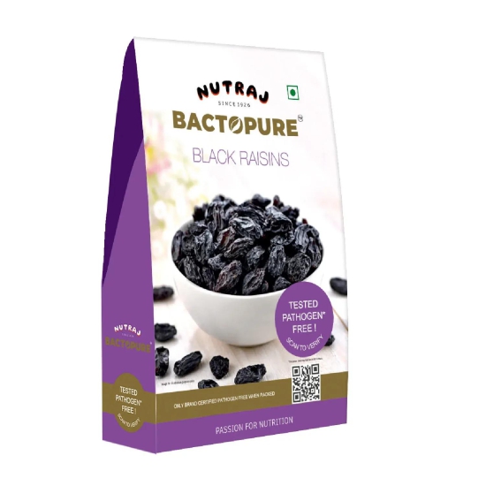 Nutraj Bactopure Black Raisins 250gm