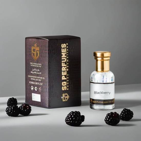 Blackberry Platinum Attar - SG Perfumes | 12ml & 24ml 12ml