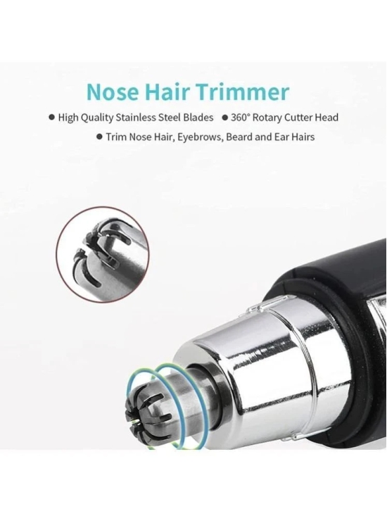 Gatih 3In1Electric Nose Hair Trimmer All Purpose Cleaner Wax Painless Nose and Ear Hair Trimmer Eyebrow Clipper 1 no.s