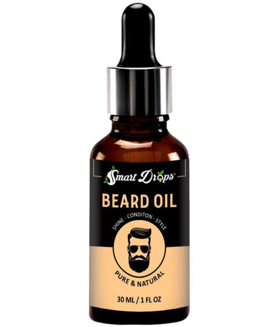 Smartdrops - 30mL Promotes Beard Growth Beard Oil ( Pack of 3 )