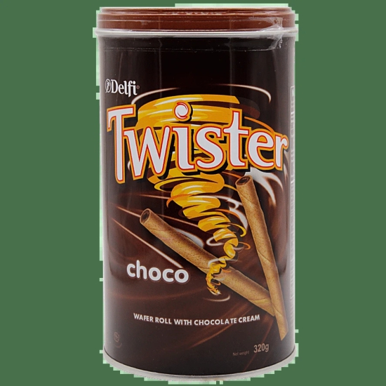 Twister Chocolate Wafer Roll Chocolate Cream, 320 Gm