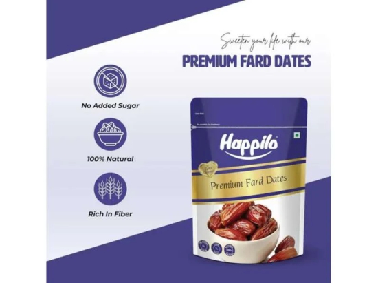 Happilo Premium Fard Dates 500g