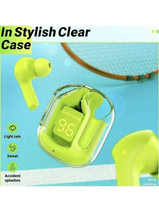 Neo ULTRAPOD EARBUDS Bluetooth True Wireless (TWS) On Ear 4 Hours Playback Active Noise cancellation IPX4(Splash & Sweat Proof) Green