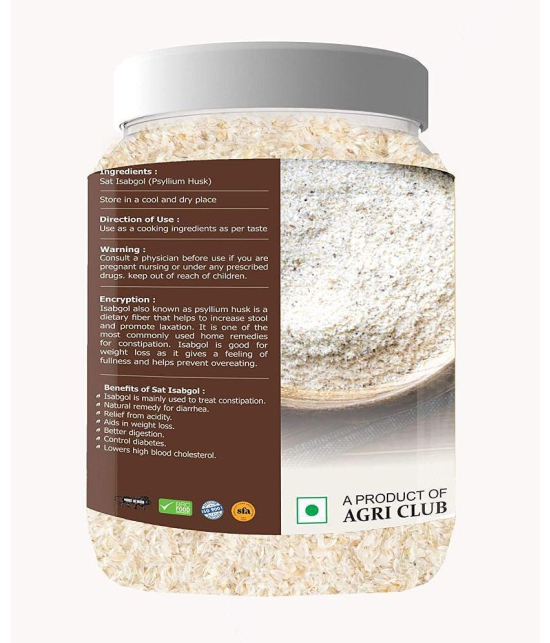 AGRI CLUB 99% Pure Isabgol Psyllium Husk 100 gm