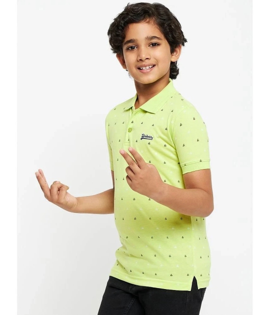 UNIBERRY - Black Cotton Blend Boys Polo T-Shirt ( Pack of 2 ) - None