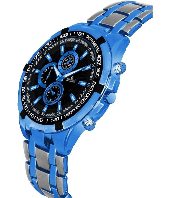 Swisstyle Blue Metal Analog Mens Watch