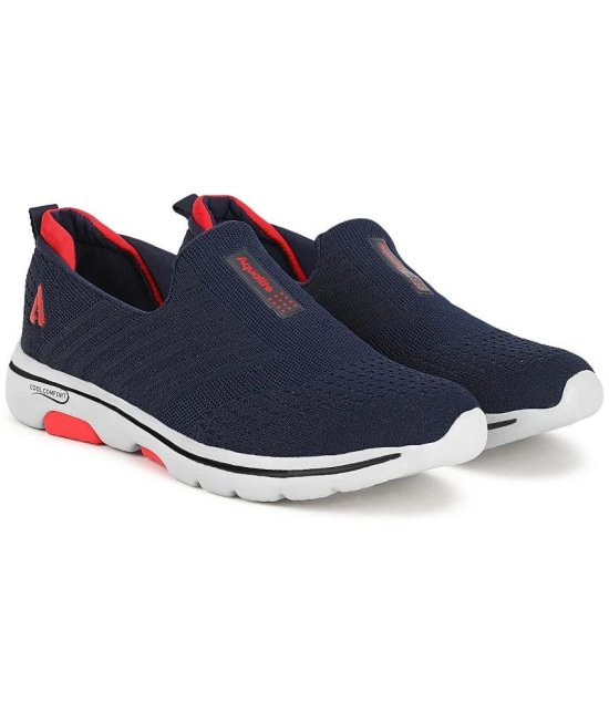 Aqualite Navy Blue Mens Slip-on Shoes - None