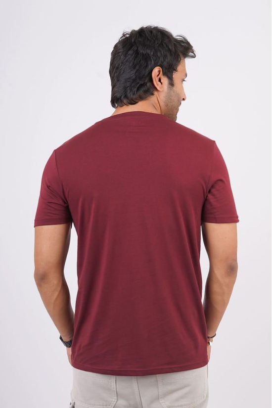 Men's Zinfandel Pima Cotton Crew Neck with Logo