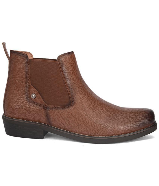 Fentacia - Tan Men's Chelsea Boots - None