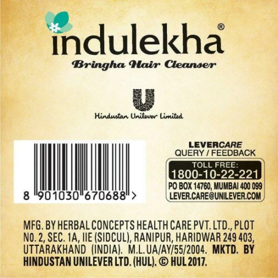 Indulekha Bringha Hair Cleanser Shampoo 200 Ml