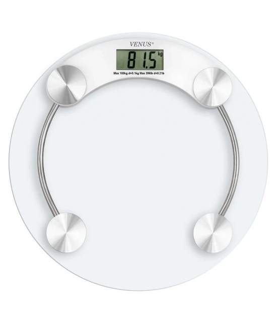 Venus Venus EPS-2003-Digital Electronic Personal Body Health Fitness Check up Weighing Scale EPS-2003 Transparent