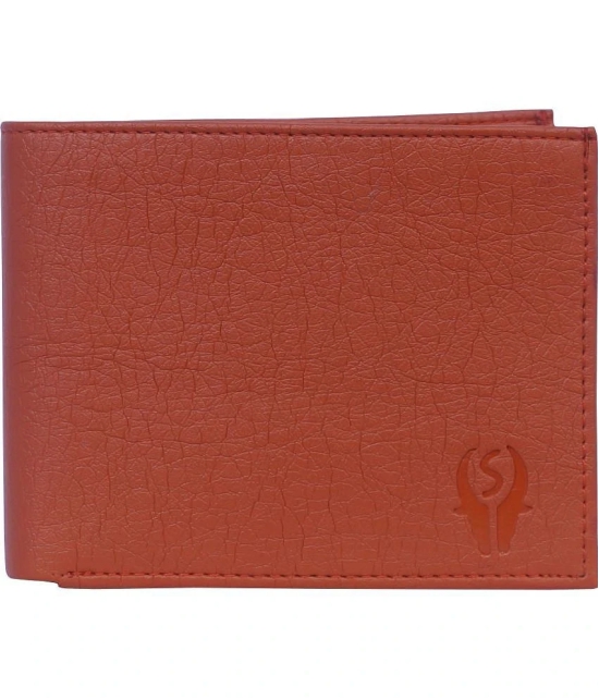 samtroh - PU TAN Mens Regular Wallet ( Pack of 1 ) - Tan