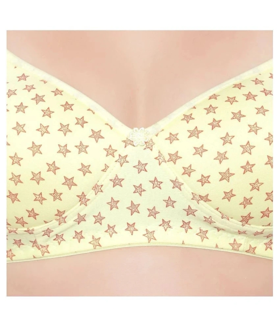 KYODO Cotton Everyday Bra - Yellow Single - 30B